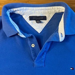 Tommy Hilfiger blue polo
